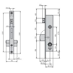 Deshollinador Cepillo Kit Chimeneas 8,4 metros x 250 mm. Diametro.