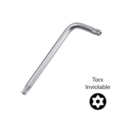 Tope Persiana Con Tornillo 60 mm. Blanco
