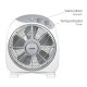 Ventilador Maurer Box Ø 30cm 40 Watt. 3 velocidades  Aspas gran tamaño, 3 Con temporizador