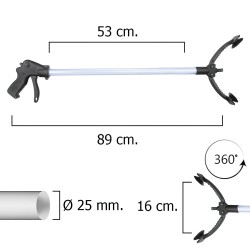 Pinza Coger Objetos 89 cm.