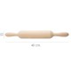 Rodillo Amasar Madera Oryx 40 cm.