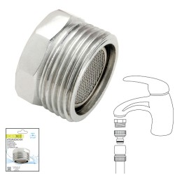 Atomizador  Adaptador Saturnia Hembra M22 x 3/4"