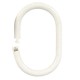 Anilla Baño Oval 18 mm. (Bolsa 100 Unidades) Blanca