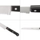 Cuchillo Grenoble Panero Hoja Acero Inoxidable 20 cm. Negro