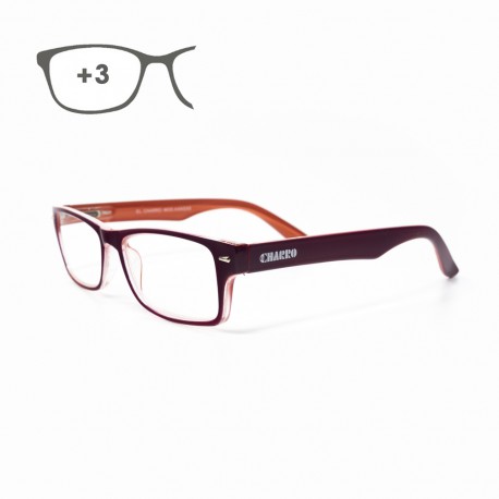 Gafas Lectura Kansas Morado / Naranja. Aumento +3,0 Gafas De Vista, Gafas De Aumento, Gafas Visión Borrosa