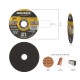 Disco Corte Abrasivo Piedra Fino 115x1,2 mm. Disco Radial Disco Amoladora Universal Compatible Con Todas Las Amoladoras.