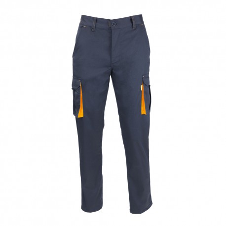 Pantalon Trabajo Talla 54 Azul Oscuro Spandex