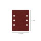Lija Recambio Con Velcro 114x140 mm. Con Agujeros Grano 40 (10 Piezas)