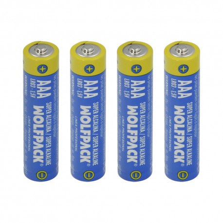 Pila Alcalina AAA LR-3  Blister 4 Piezas