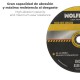 Disco Repasar Abrasivo Ø 230 x Ø 22 mm. Espesor 6,4 mm. Disco Radial / Amoladora Universal Compatible Con Todas Las Amoladoras
