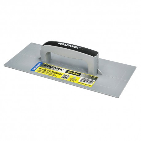 Talocha Plastico Lisa 330 x 140 mm. Gris.