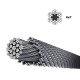 Cable Galvanizado   4 mm. (Rollo 100 Metros) No Elevacion