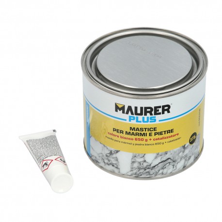 Masilla Para Marmol 375 ml. Blanca Con Catalizador