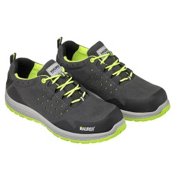 Deportiva Seguridad Maurer S1 Modelo Resia Antideslizante con Suela Resistente a los Hidrocarburos Talla 39.