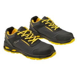 Zapatos Bajo Seguridad Maurer S3L Modelo Amerina Antideslizante con Suela Composite y Resistencia a los Hidrocarburos Talla 42