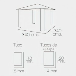 Enrejado Triple Torsion 31/  50 cm. Rollo 50 Metros Uso Domestico